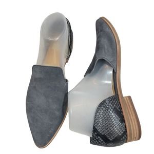 Gray Suede Women's Loafers